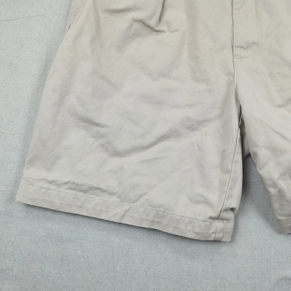 Vintage Polo Ralph Lauren Shorts Mens 38 Khaki‎ Pleated Tyler Preppy Casual